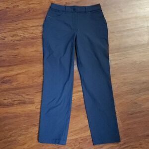 Lululemon Womens Navy Pants Size 4 Workcore Professional Trendy Chic Basic